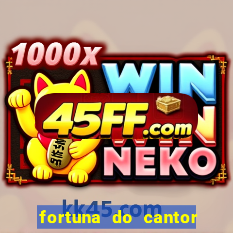fortuna do cantor sorocaba 2023
